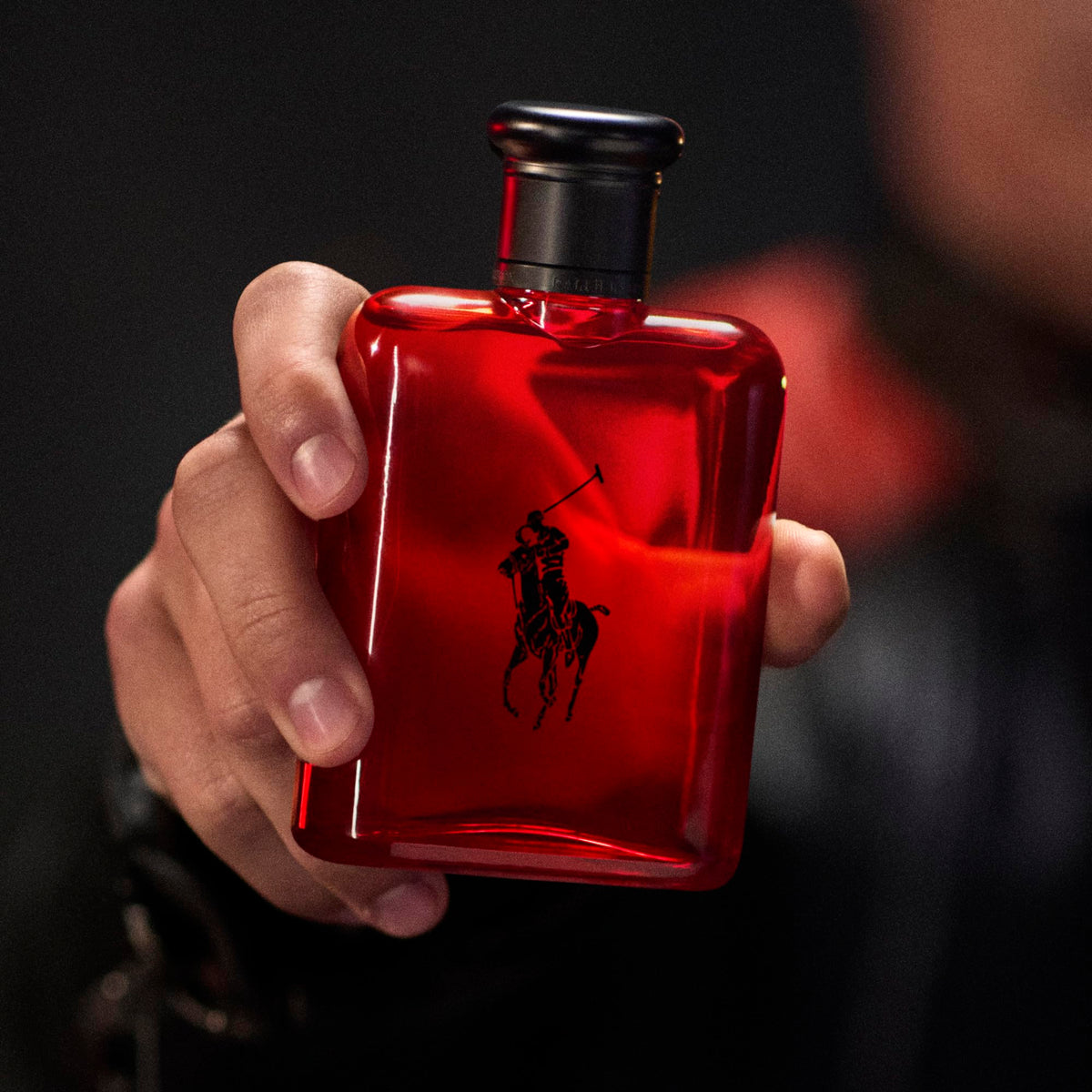 RALPH LAUREN Polo Red Eau de Toilette 2.5 Fl Oz bottle with matte black accents