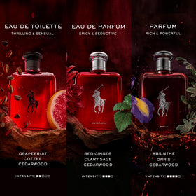RALPH LAUREN Polo Red Eau de Toilette 2.5 Fl Oz lifestyle scene
