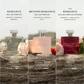 RALPH LAUREN Romance Eau de Parfum in a lifestyle setting