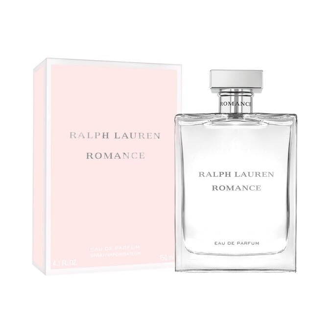 RALPH LAUREN Romance Eau de Parfum on vanity table