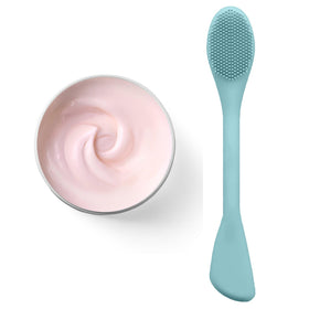 RamPula Facial Cleansing Brush in a beauty routine setting