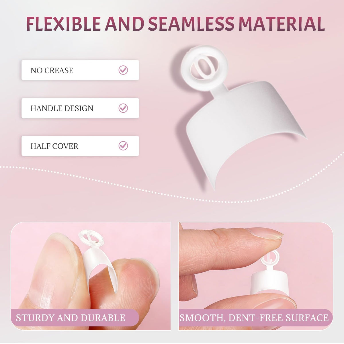 ranrose Short French Style False Nails lifestyle application