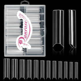 ranrose XXL Extra Long Nail Tips in transparent box front view
