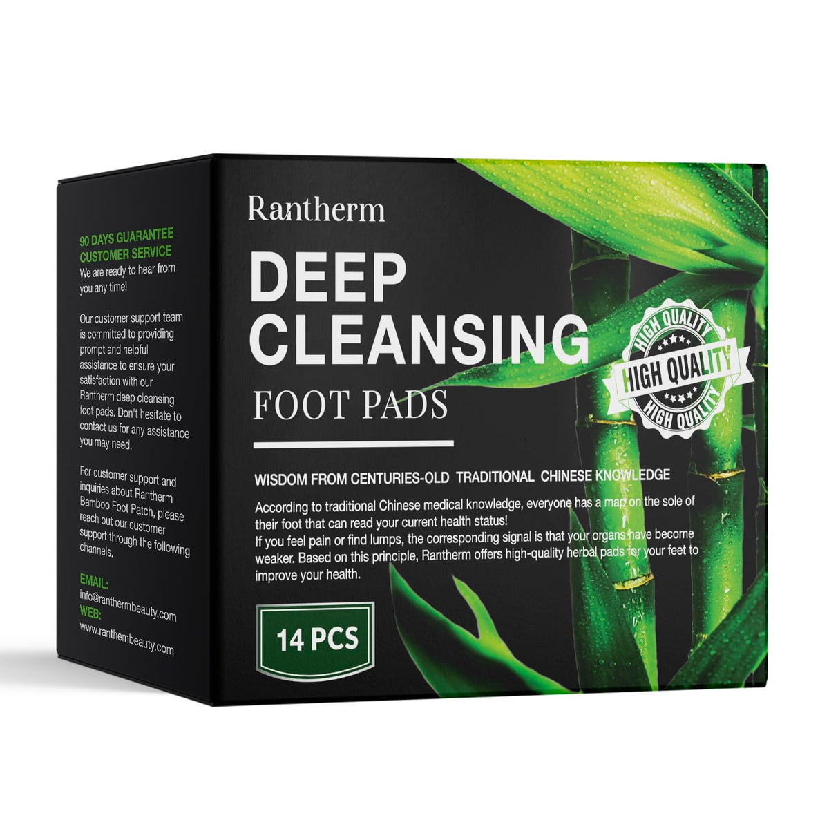 Rantherm Foot Pads packaging front view