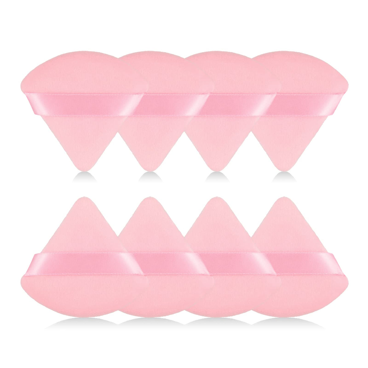 RAREIUS Triangular Powder Puff Makeup Sponges in gift box
