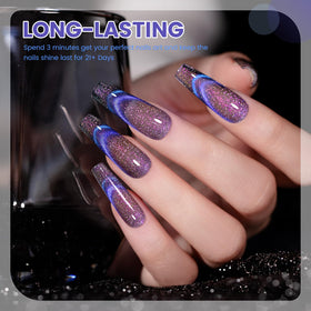 RARJSM Cat Eye Gel Nail Polish with magnetic stick