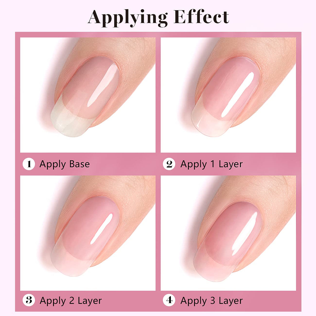 RARJSM Gel Nail Polish packaging details
