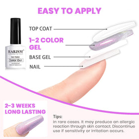 RARJSM gel polish set packaging and contents