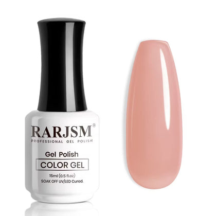 RARJSM Jelly Pink Gel Nail Polish 15ml front view