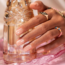 RARJSM Milky Rose Gel Nail Polish 15ml bottle with label