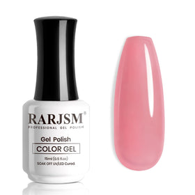 RARJSM Nude Gel Nail Polish 15ml bottle front view
