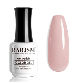 RARJSM Nude Gel Nail Polish 15ml bottle front view