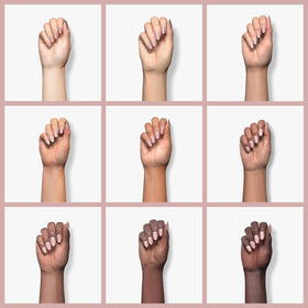 RARJSM Nude Gel Nail Polish application process