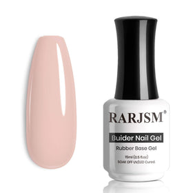 RARJSM Rubber Base Gel Nail Polish 15ml front view