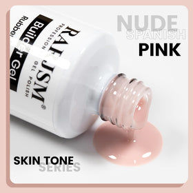 RARJSM Rubber Base Gel Nail Polish application on nails