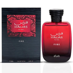 RASASI Hawas Fire Eau De Parfum Spray 100ML front view