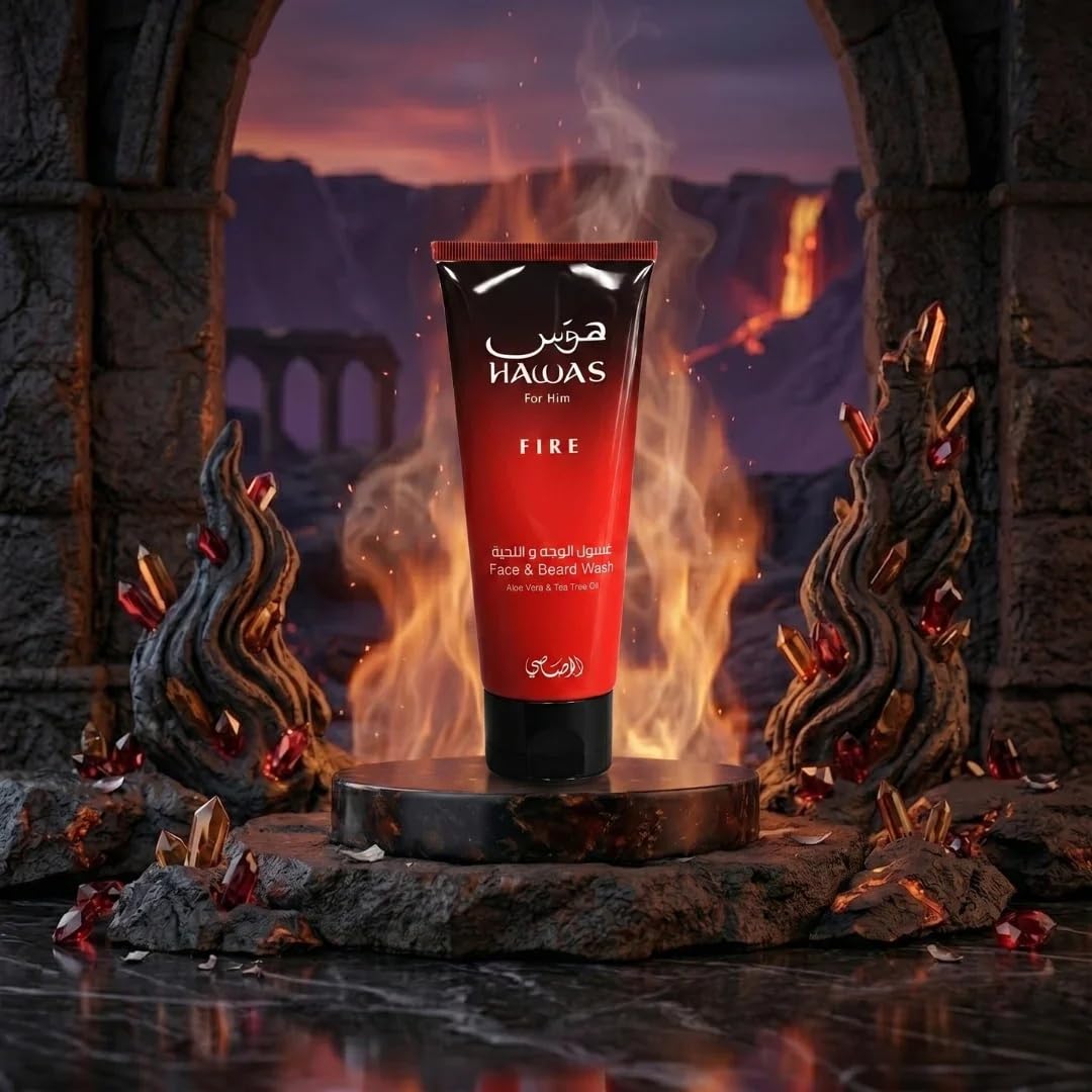 RASASI Hawas Fire Eau De Parfum spray nozzle close-up