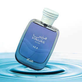RASASI Hawas Ice Eau de Parfum 100ML bottle back view