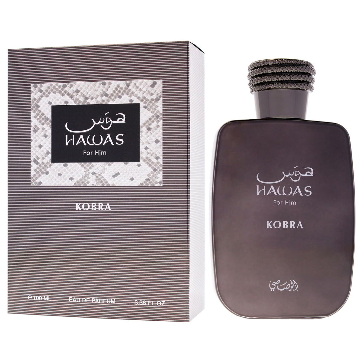 RASASI Hawas Kobra Eau de Parfum bottle side view