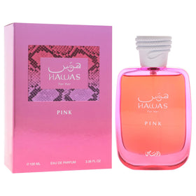 RASASI Hawas Pink Eau de Parfum 3.38 oz side view
