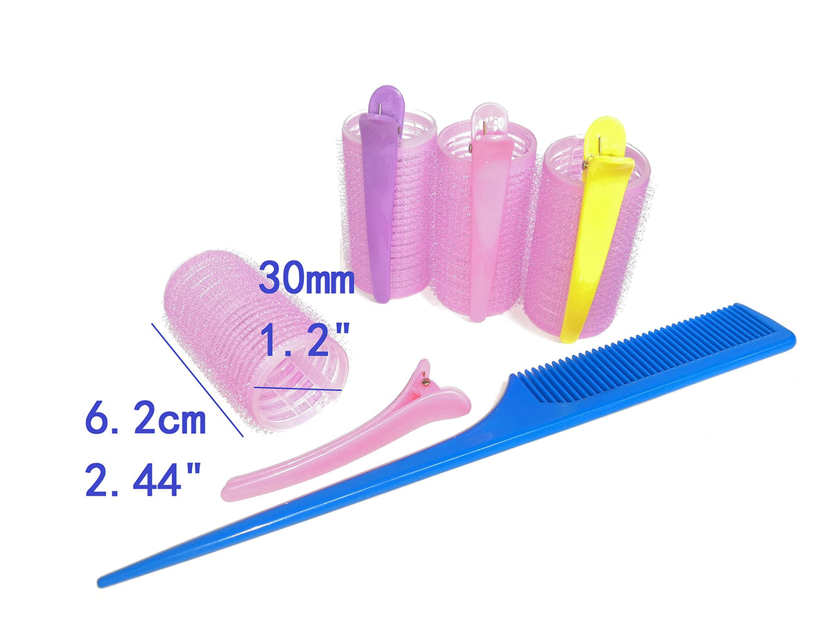 Rat tail comb for styling with Kamay's rollers