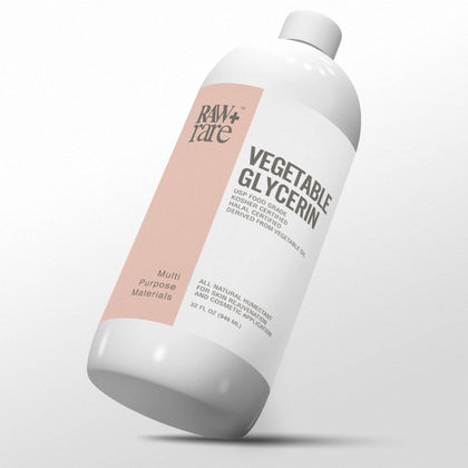 Raw Plus Rare Vegetable Glycerin 32 oz front view