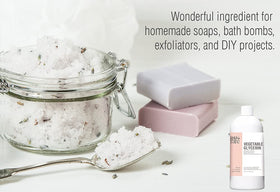 Raw Plus Rare Vegetable Glycerin in a beauty routine