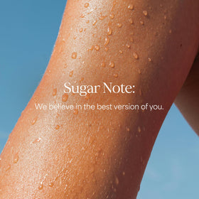 RAW SUGAR Lemon Citrus Energizer Body Wash in a shower setting