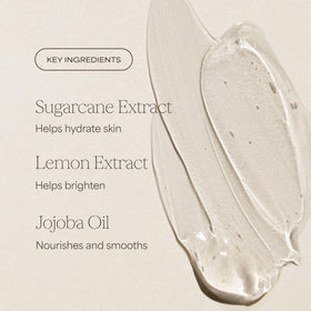 RAW SUGAR Lemon Citrus Energizer Body Wash with jojoba oil
