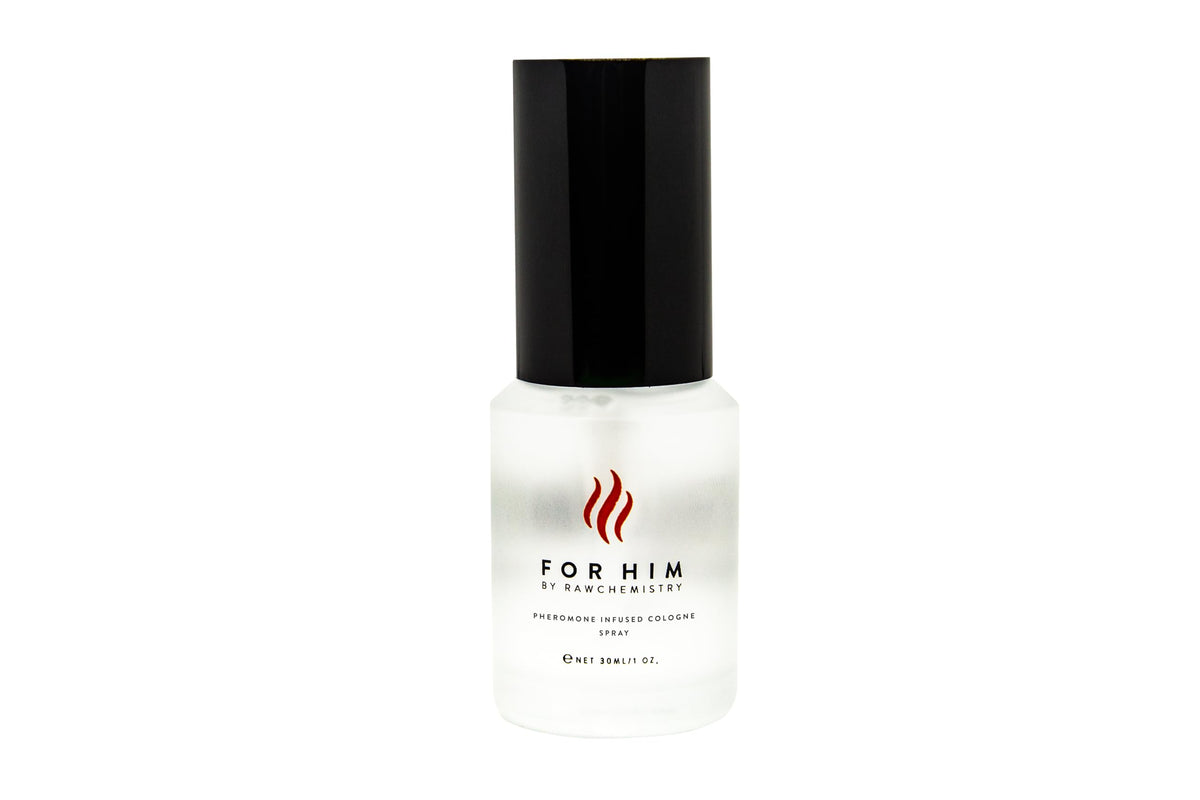 RawChemistry Pheromone Infused Cologne 1 oz Spray luxury packaging