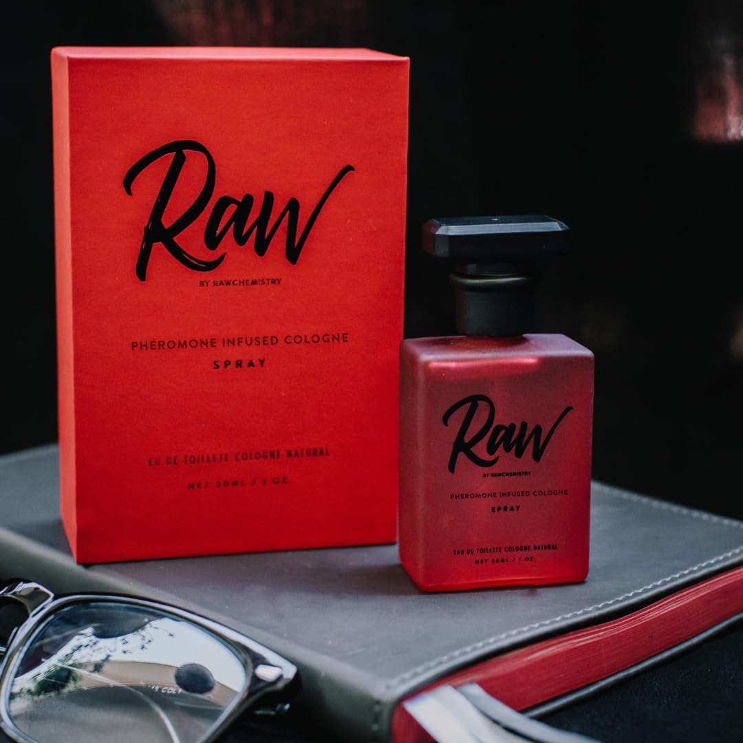 RawChemistry Pheromone Infused Cologne 1 oz with accessories
