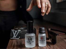 RawChemistry Pheromone Infused Cologne for Men 1.5 oz side view