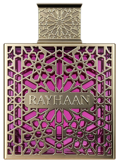 RAYHAAN Kiss Eau de Parfum 100ml front view with floral design