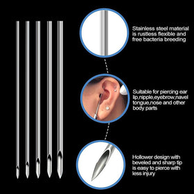 Rayyl disposable piercing clamps with packaging