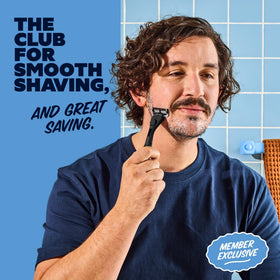 Razor cover included in Dollar Shave Club Shave Set