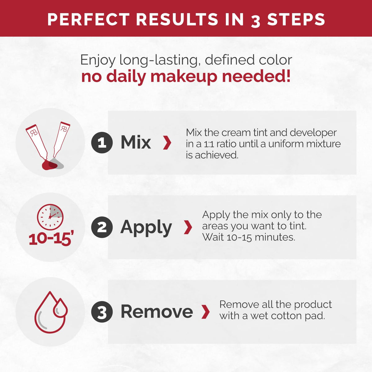 RB RENATA BEAUTY Tint Kit application process demonstration