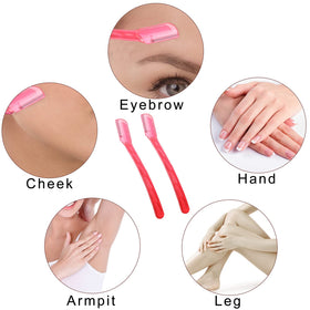 Real Perfection makeup brush set with high-quality aluminium ferrules