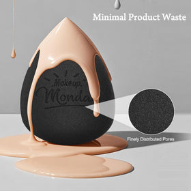 Real Perfection makeup sponge set on a vanity