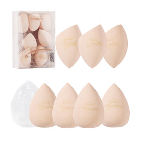Real Perfection Makeup Sponge Set with travel case front view