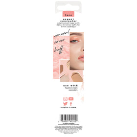 Real Techniques Expert Concealer Brush with liquid concealer