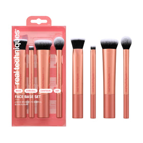 Real Techniques Face Base Set including 4 makeup brushes