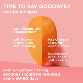 Real Techniques Miracle Complexion Sponge close-up showing material