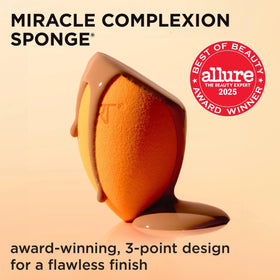 Real Techniques Miracle Complexion Sponge side view showing texture