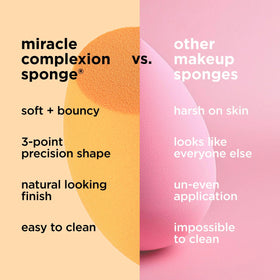 Real Techniques Miracle Complexion Sponge with makeup products