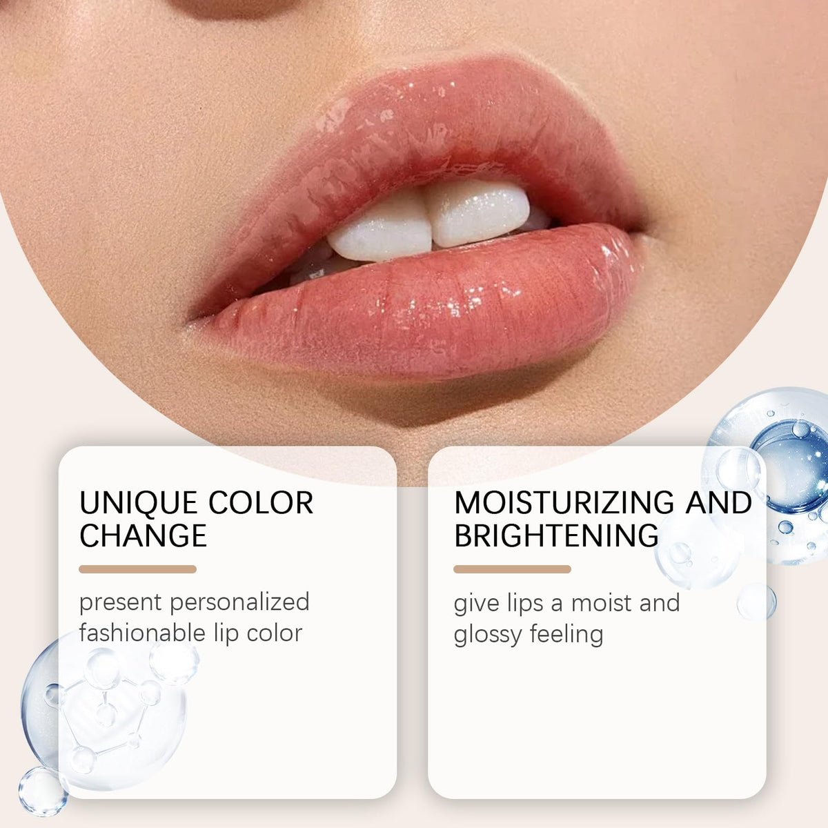 REATIFUL Colour Changing Lipstick swatch on skin