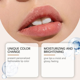 REATIFUL Colour Changing Lipstick swatch on skin