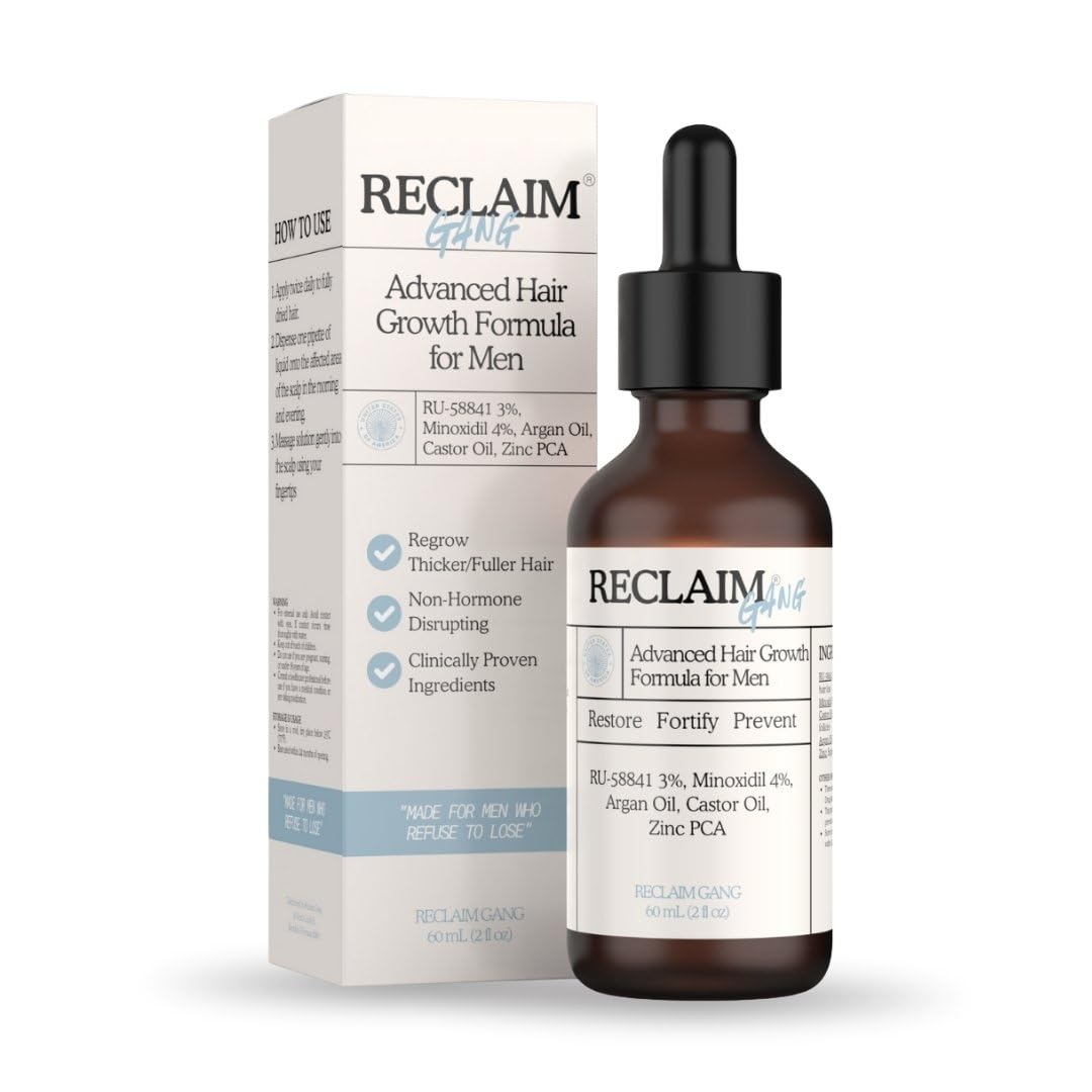 Reclaim Gang Hair Growth Support Serum 60ml front view