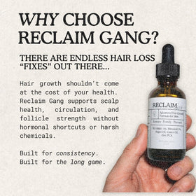 Reclaim Gang Hair Growth Support Serum 60ml side view