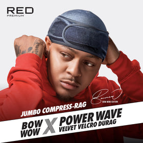 Red by Kiss Durag showing snag-free edges