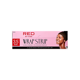 Red by Kiss Hair Wrapping Strip showing 3.5-inch size for styling
